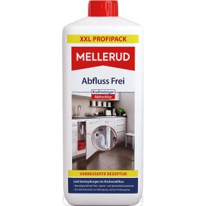 Mellerud Abfluss Frei Aktivchlor, 1,75l Flasche für die Rohrreinigung.