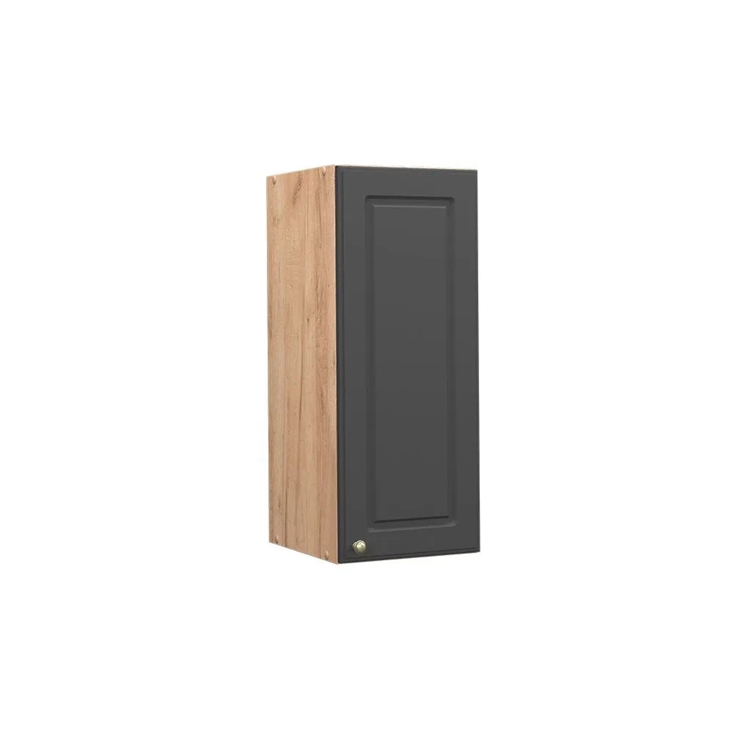 Vicco Hängeschrank Fame-Line Hängender Küchenschrank Anthrazit-Gold Goldkraft Eiche 30 cm
