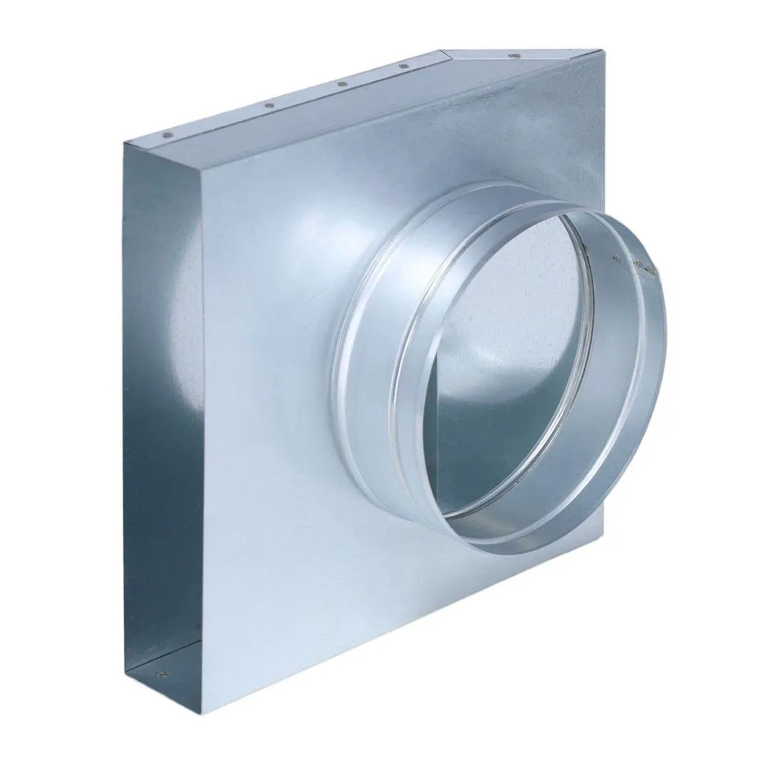 Subtiel Flachkanal Übergang 90° 250 x 50 mm Auf Ø 160 mm