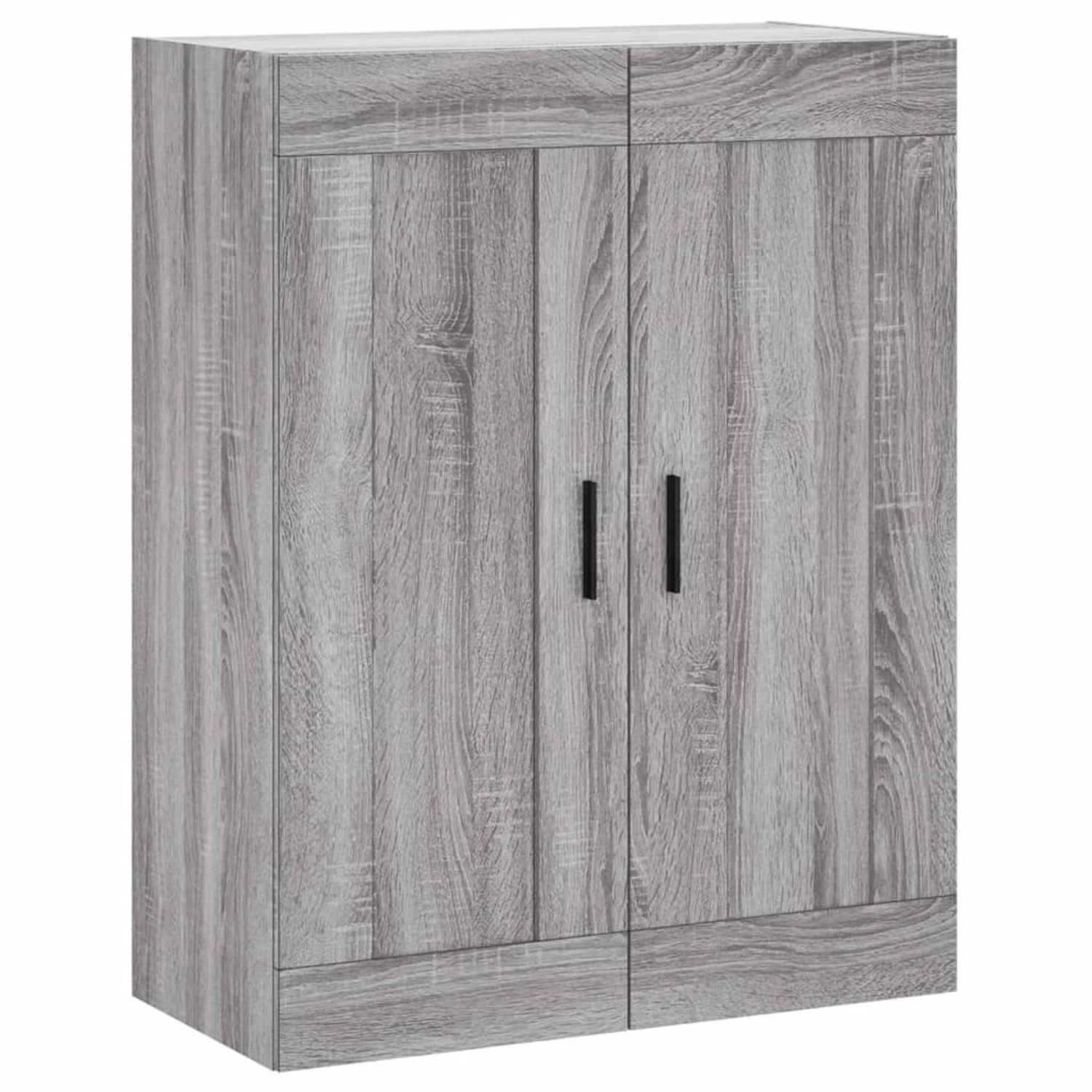 vidaXL Wandschrank Grau Sonoma 69,5x34x90 cm Holzwerkstoff 830402 günstig online kaufen