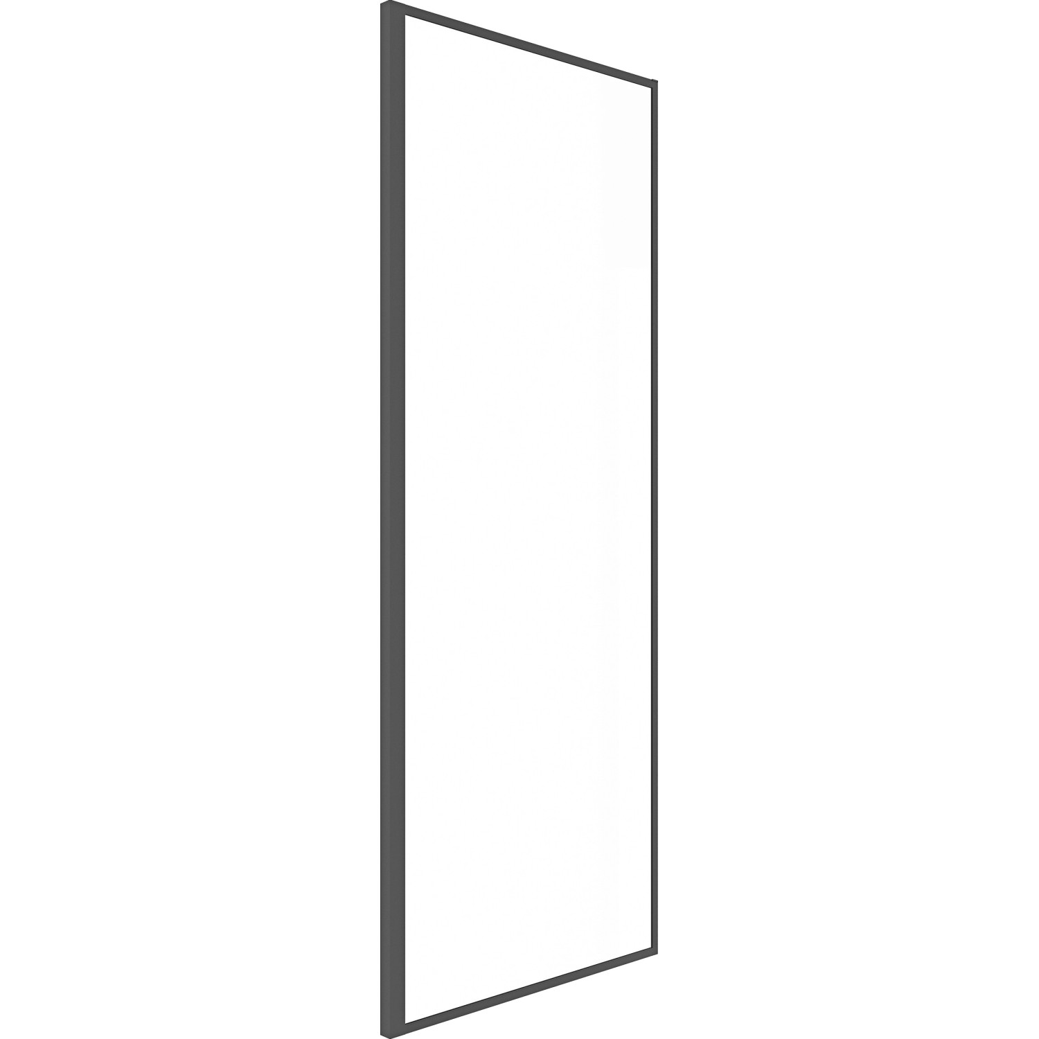 baliv Seitenwand für Duschkabine DUK-80.91W 80 cm x 195 cm Schwarz