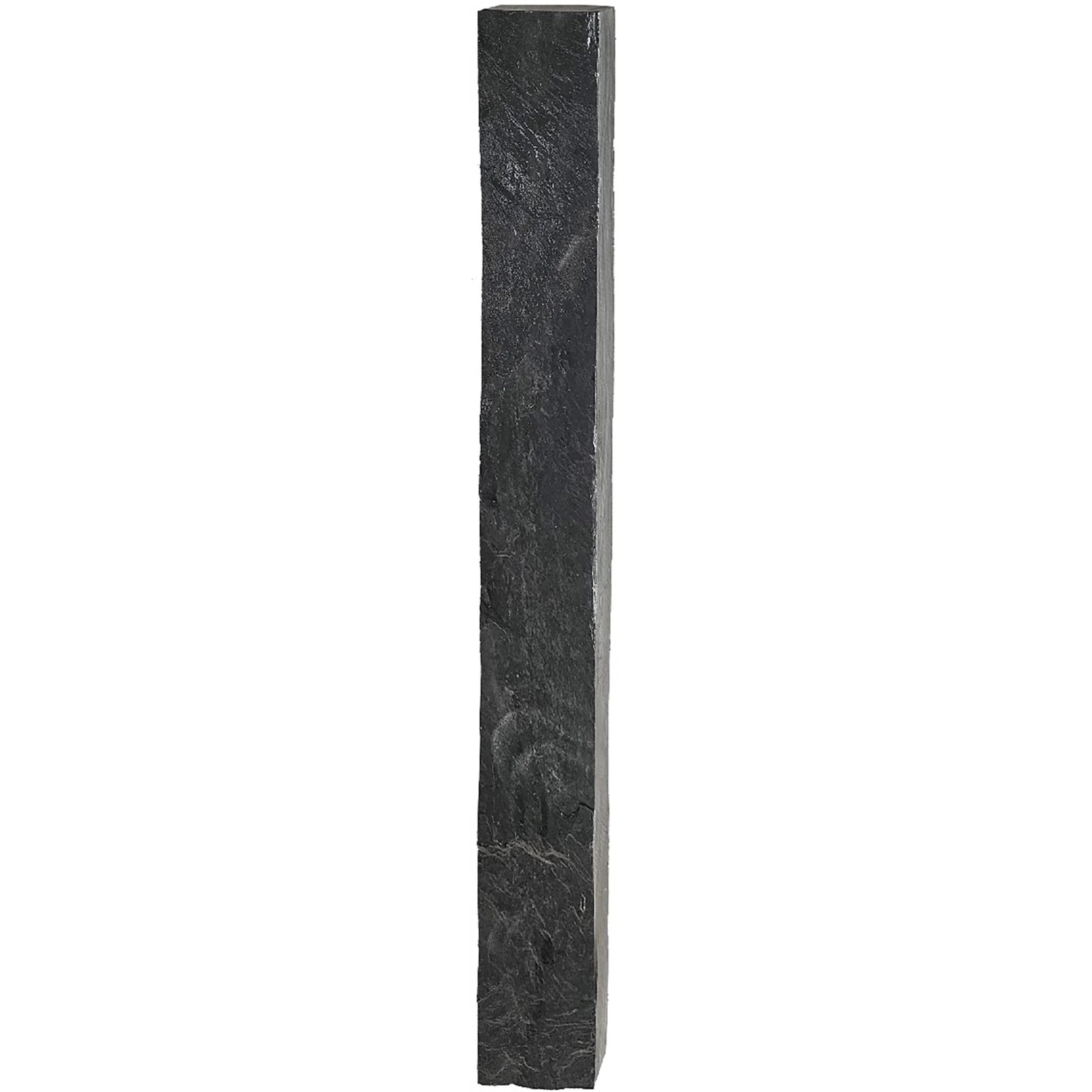 Scherf Schiefer-Palisade 100 cm x 10 cm x 3 cm Graphit-Schwarz