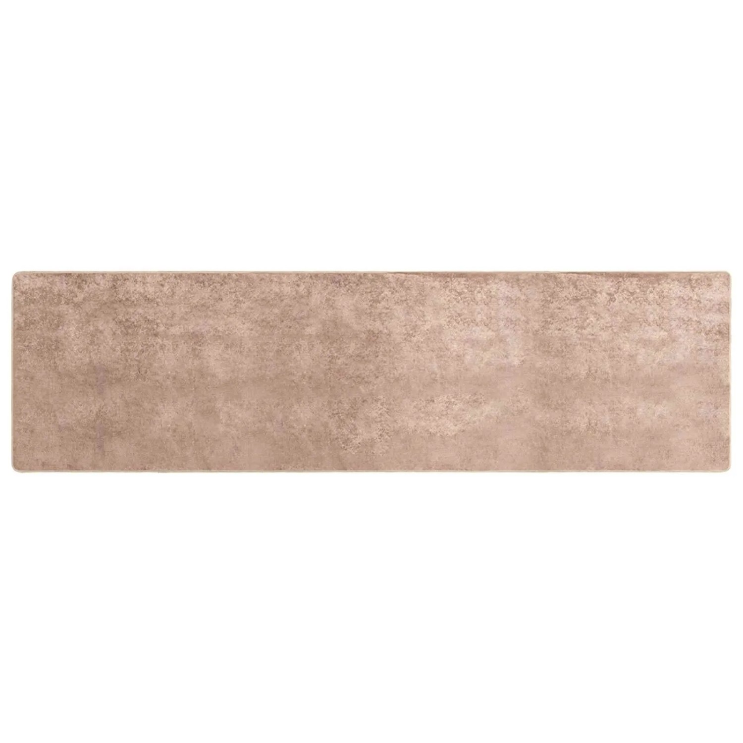 vidaXL Teppichläufer MARSA Sand 80 x 350 cm Polyester und PVC 42023115