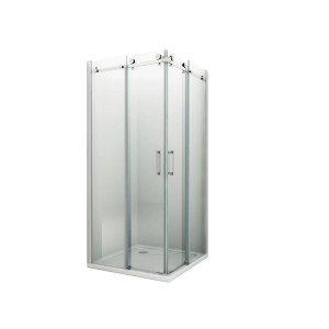 Glasdeals Duschkabine 8 mm Glas Dusche TELA 90 x 75 x 195 cm 3171