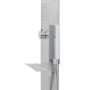 vidaXL Gartendusche mit Bodenelement WPC Edelstahl 3051290_6