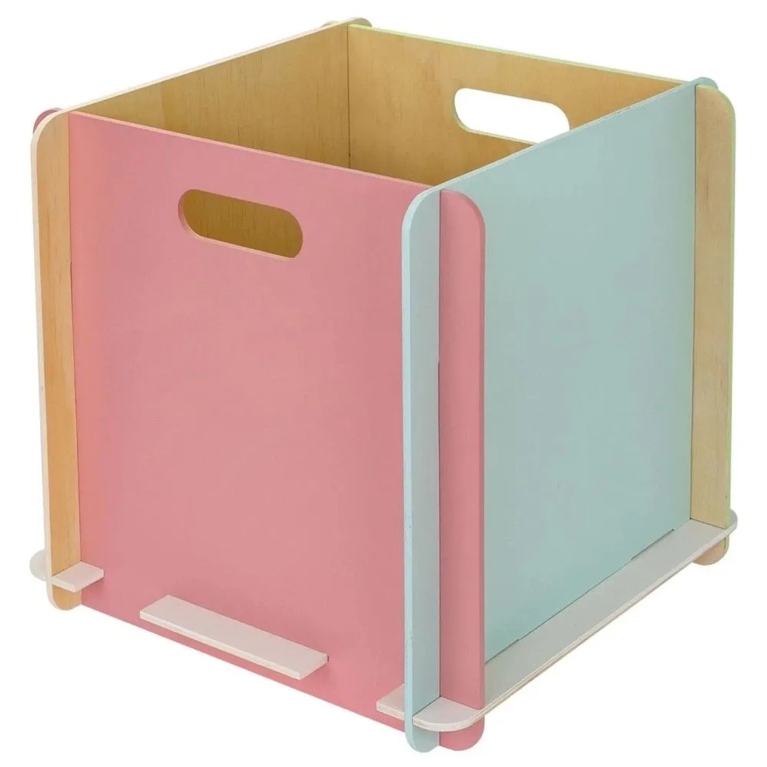 HMF 3740-32CM-80 Aufbewahrungsbox Holz Zusammenstecken 32cm Mehrfarbig