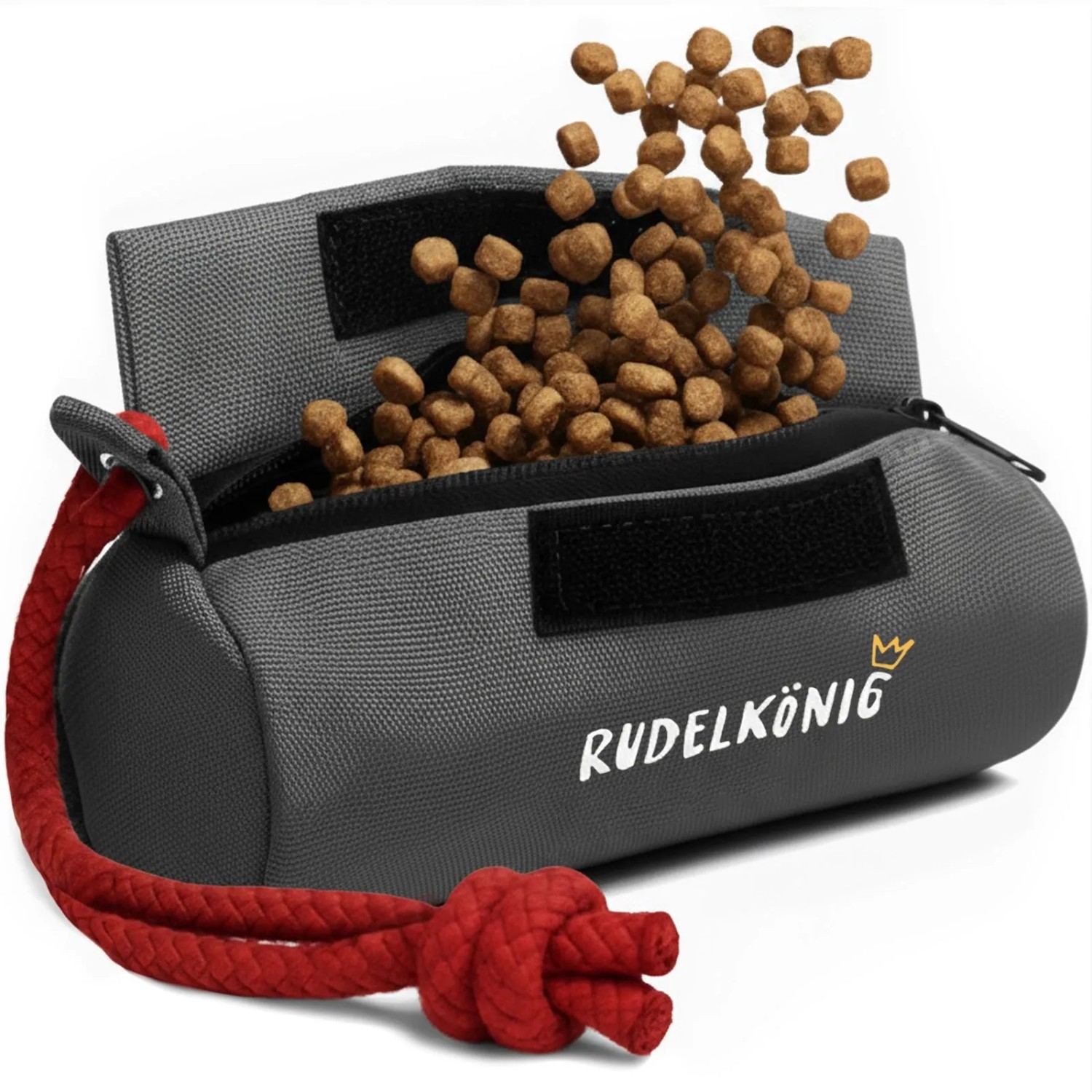 Rudelkönig Futterdummy Hund Apportierdummy Trainingsdummy in Grau Wasserdicht