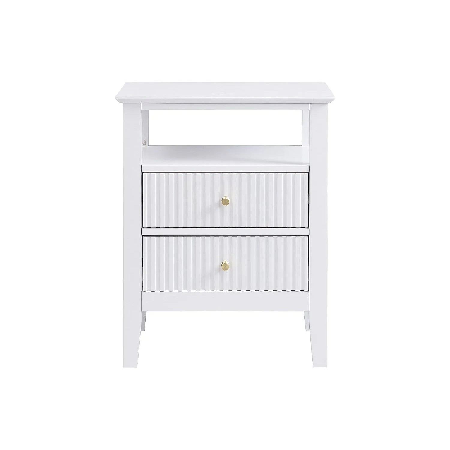 Vente-unique Nachttisch Niriva Weiß 48 cm