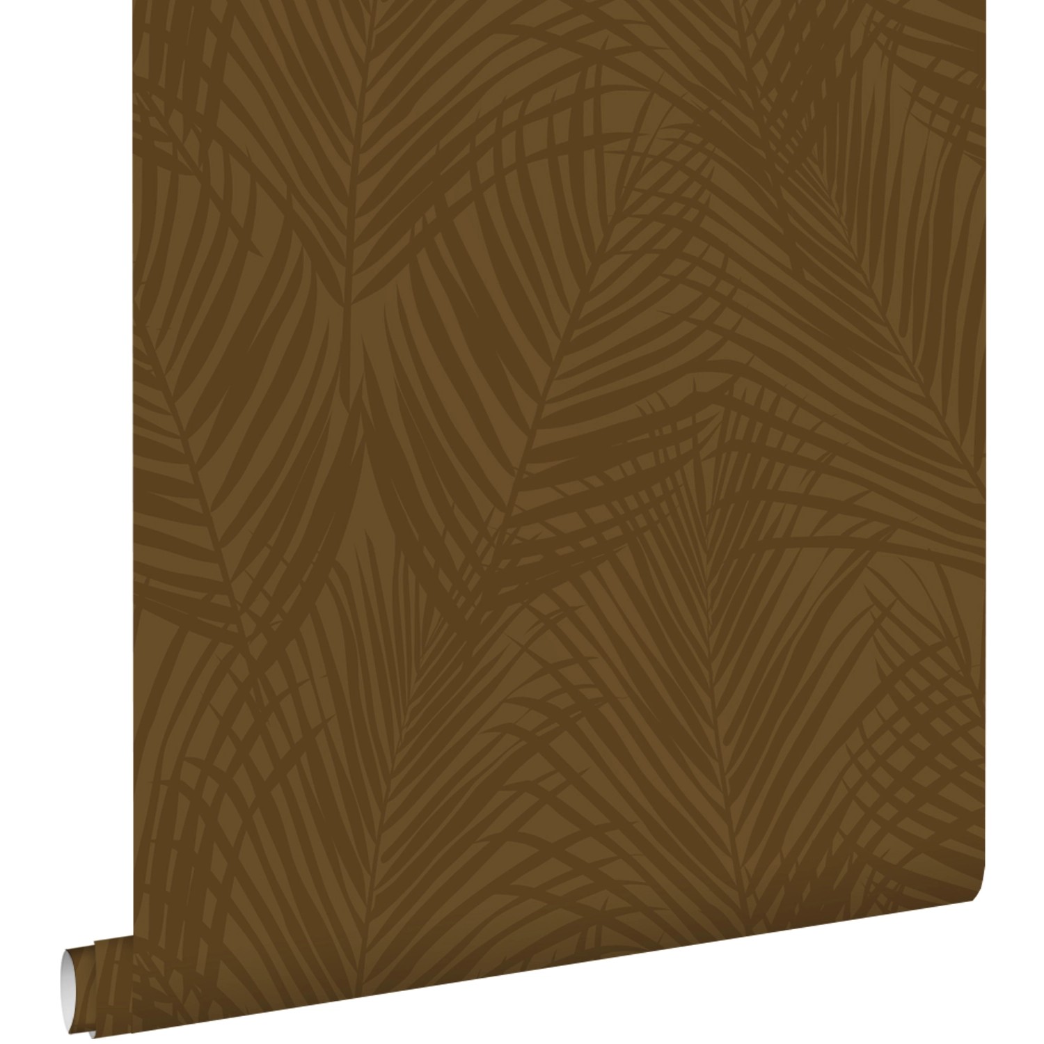 ESTAhome Tapete Palmblätter Ockergelb 50 x 900 cm günstig online kaufen