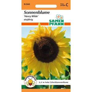 SAMEN PFANN Sonnenblume Henry Wilde