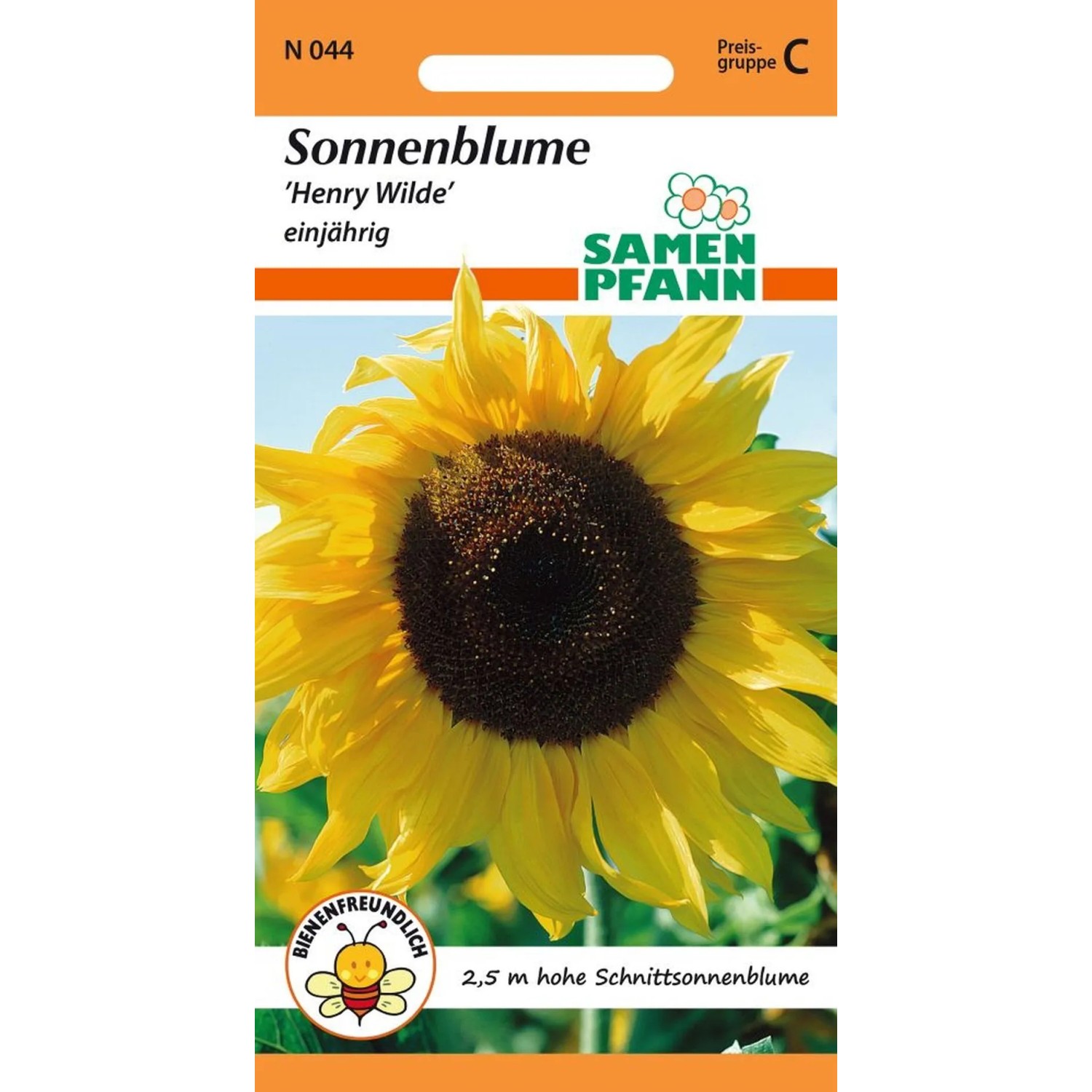 SAMEN PFANN Sonnenblume Henry Wilde