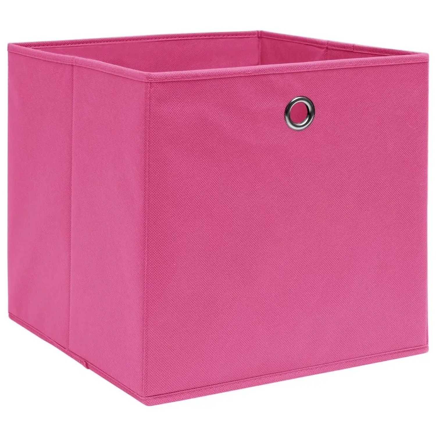 vidaXL Aufbewahrungsboxen 10 Stk Vliesstoff 28x28x28 cm Rosa 325205
