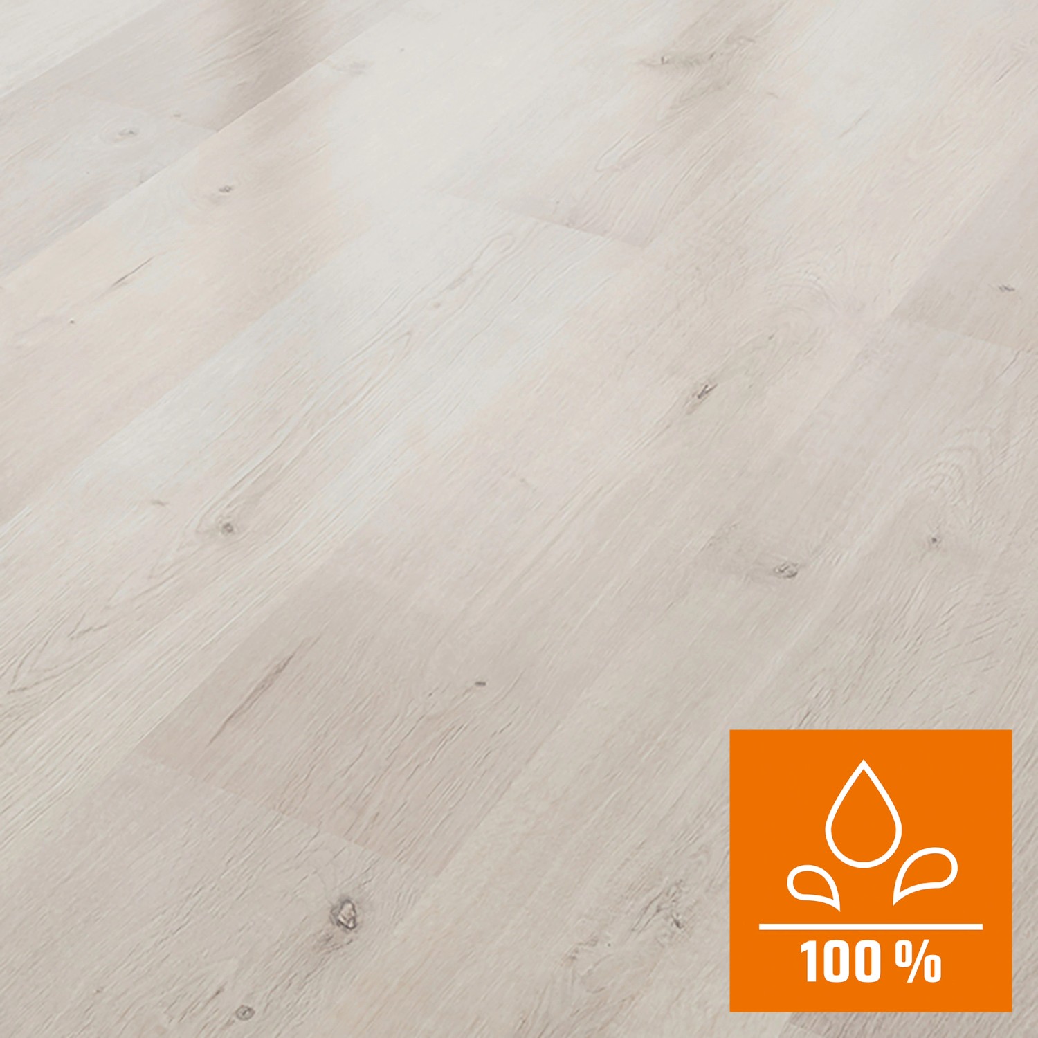 Classen Laminatboden Wasserresistent Oak Light Grey Mix Landhausdiele günstig online kaufen