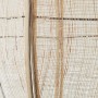 Detailansicht: Tanah Pendelleuchte, Ø 47cm, Bambus-Schwarz. Natürliche Optik, gemütliche Atmosphäre.
