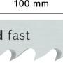 Bosch Stichsägeblatt T 144 DF, 3er-Pack für schnelle Schnitte in Hartholz.