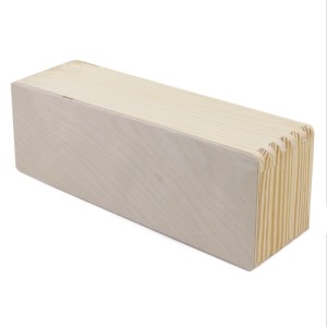 HolzFee Holzkiste Schmal 40 x 15 x 13,5 cm Fensterbank-Kiste Blumenkasten Holz