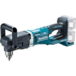 Makita Akku-Winkelbohrmaschine DDA460ZK im Koffer, blau-schwarz. Akku-Bohrmaschine für schwer zugängliche Stellen.