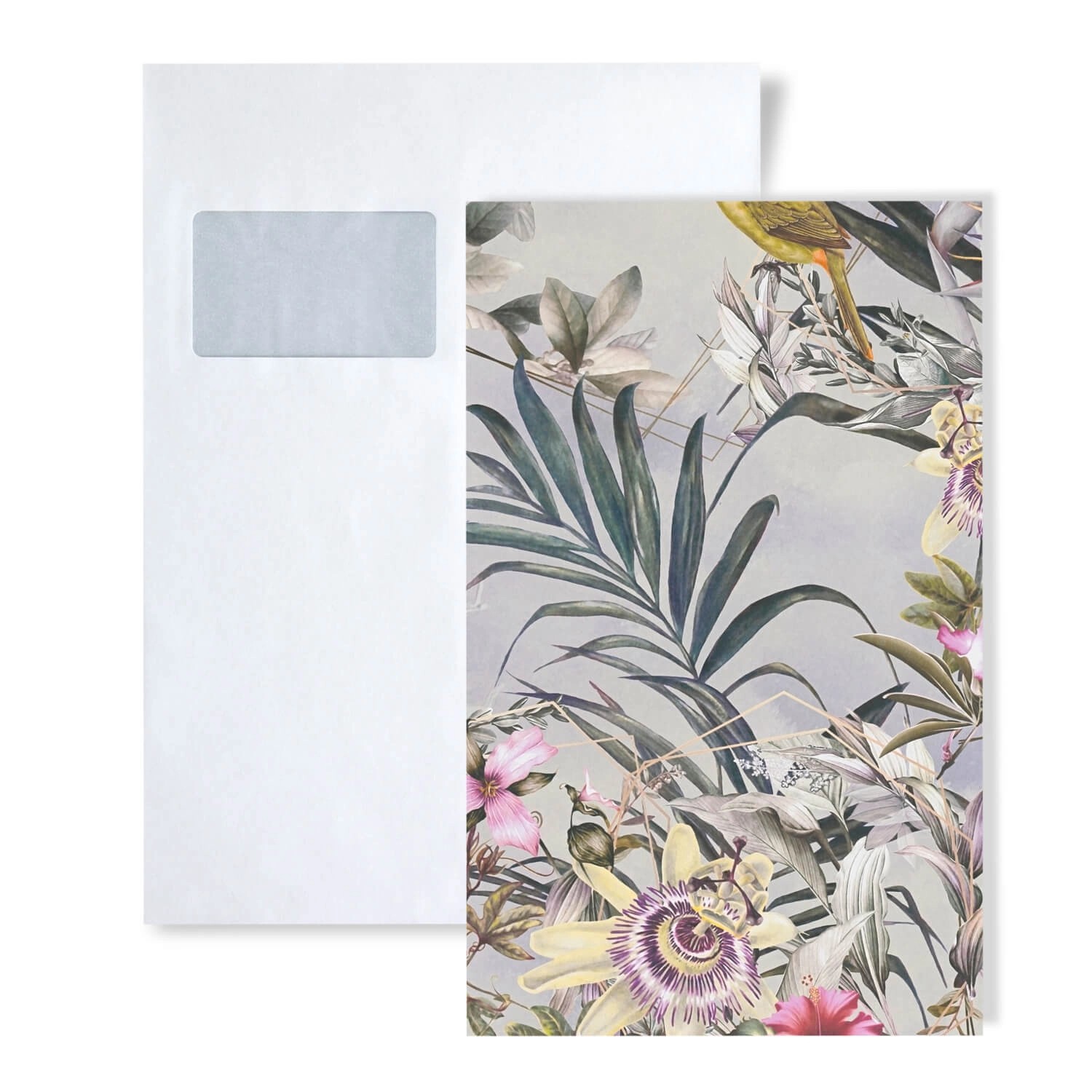 PROFHOME 1 MUSTERSTÜCK S-381782-GU DIN A4 MUSTER der Floralen Tapete günstig online kaufen