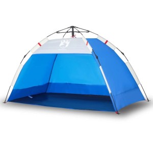 vidaXL Strandzelt 2 Personen Azurblau Quick Release Wasserdicht 4005293