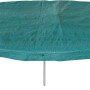 Zero Gravity Regenandeckung Abdeckplane für Gartentrampoline im Winter und Herbst Passend für Ultima 5 Trampolin 366 x 244 cm