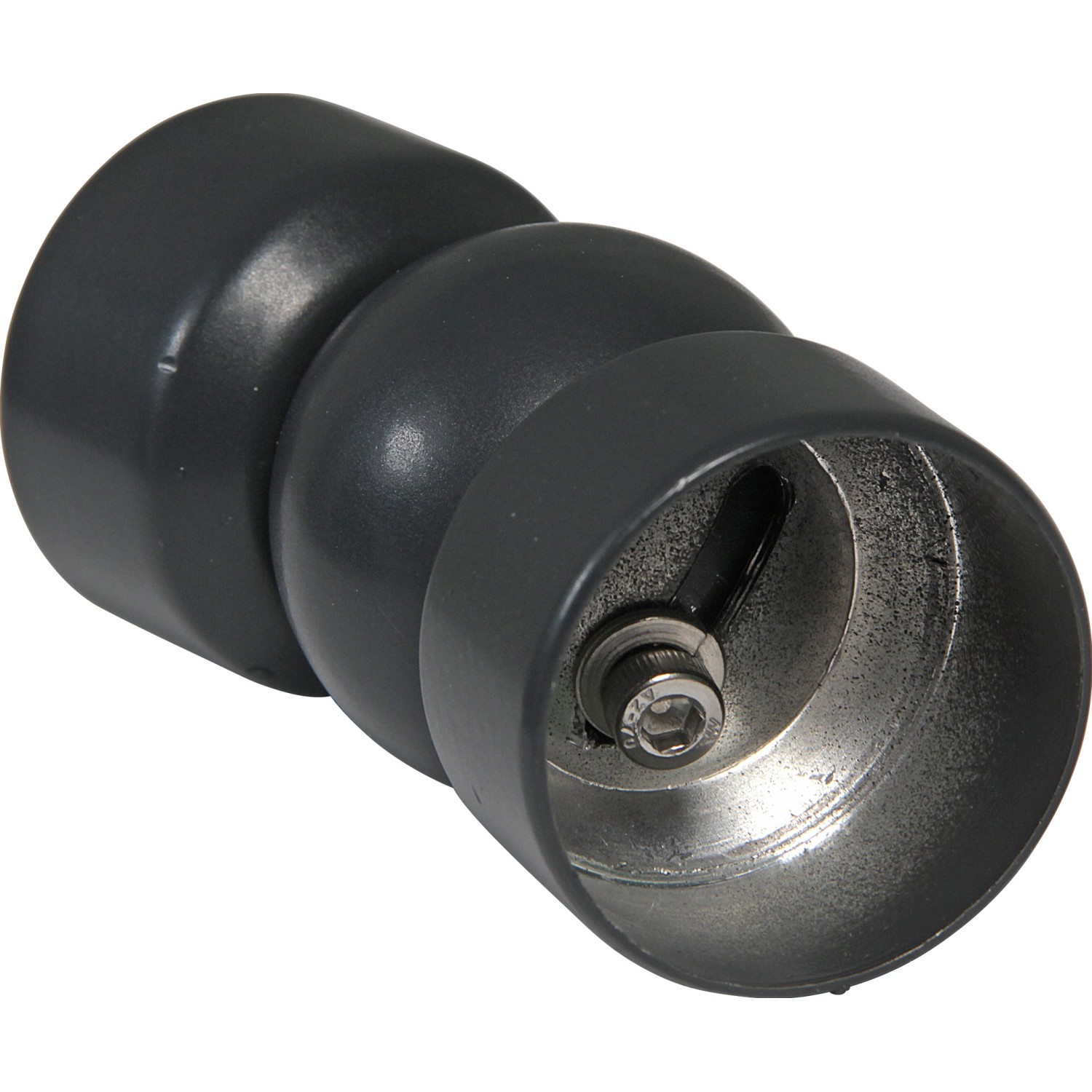 Dieda Eckverbindungsset, Aluminium, Anthrazit, Detailansicht eines Gelenks.