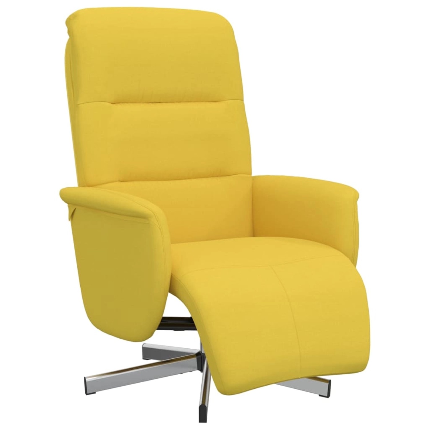 vidaXL Relaxsessel mit Fußteil Hellgelb Stoff 356569 günstig online kaufen