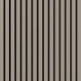 Akustikpaneel Muster Linoleum Pebble Schwarz, Detailansicht der Streifenstruktur.