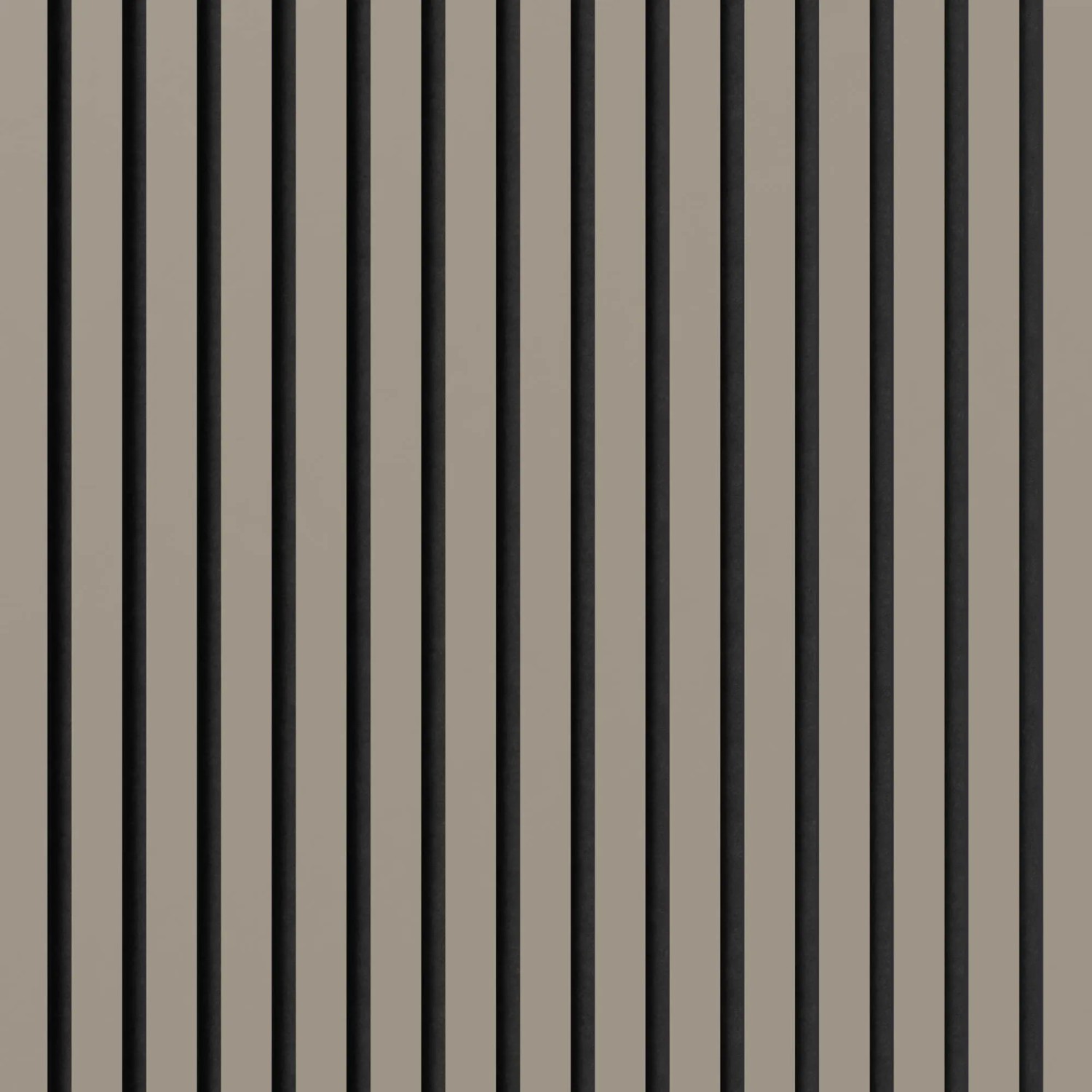 Akustikpaneel Muster Linoleum Pebble Schwarz, Detailansicht der Streifenstruktur.