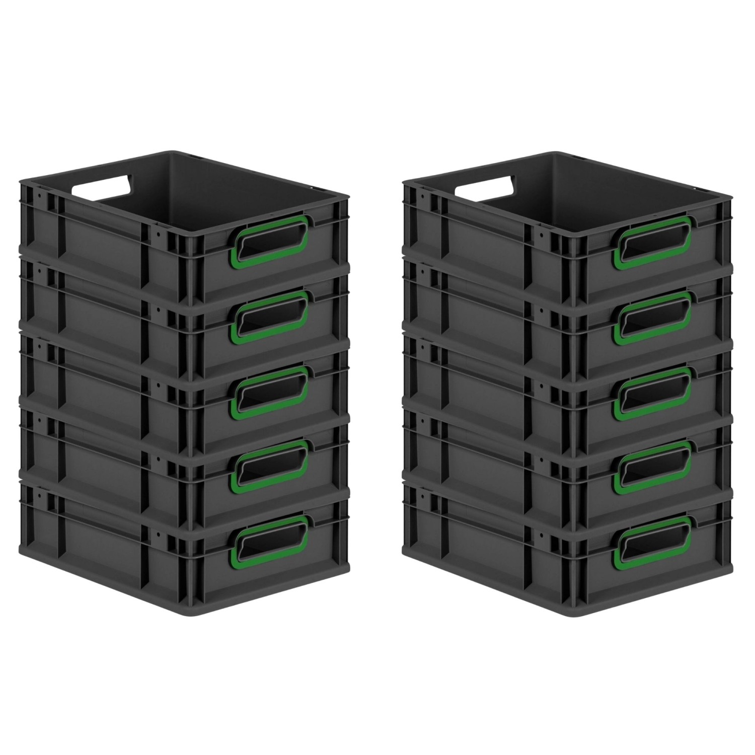 PROREGAL SparSet 10x Eurobox Nextgen Color HxBxT 12x30x40cm 11 Liter Griffe günstig online kaufen