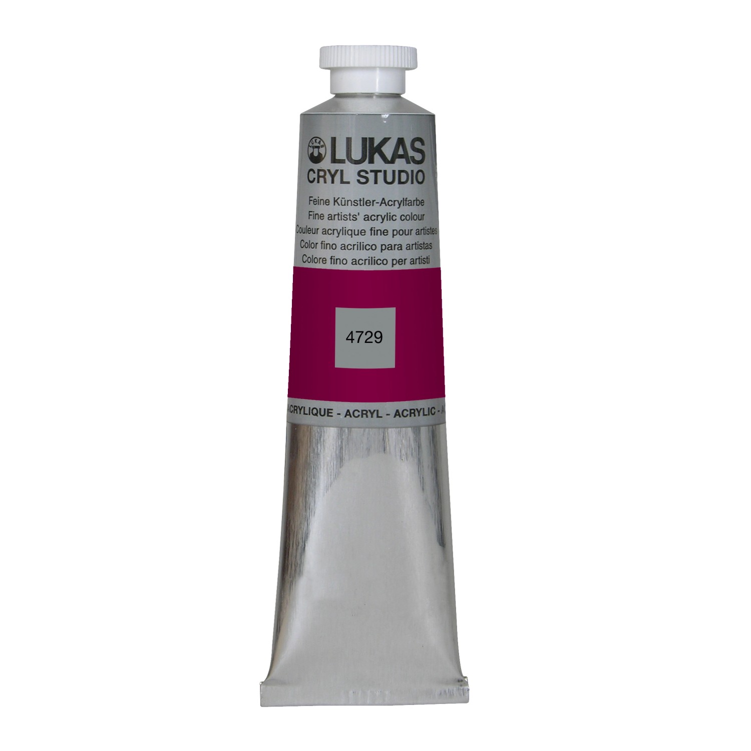 Lukas Cryl Studio Acrylfarbe Aluminiumtube Mauve 75ml