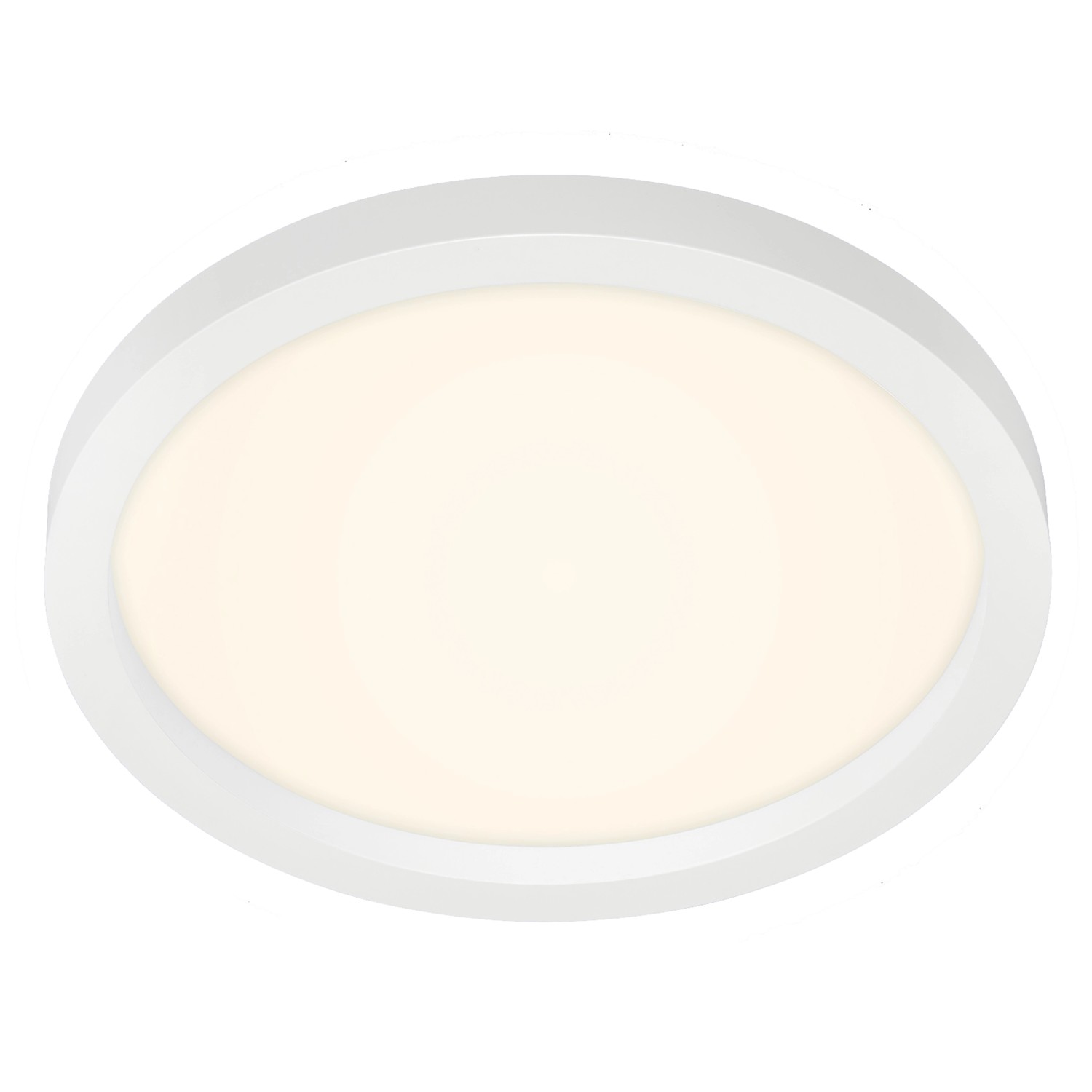 Briloner Deckenleuchte Cadre Backlighteffekt Ø 29,7 cm Weiß günstig online kaufen