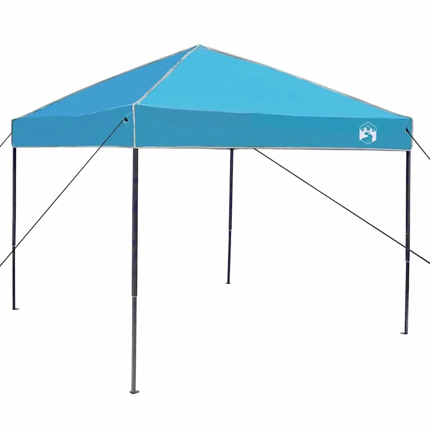 vidaXL Pavillon-Zelt Blau 243 x 243 x 251 cm Stoff 42007377
