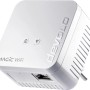 Devolo WLAN Magic 1 WiFi Kompakt Erweiterung, weißer WLAN Adapter mit LAN Anschluss.