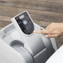 Detailaufnahme des Bedienfelds vom Bestway Lay-Z-Spa Miami AirJet Whirlpool.