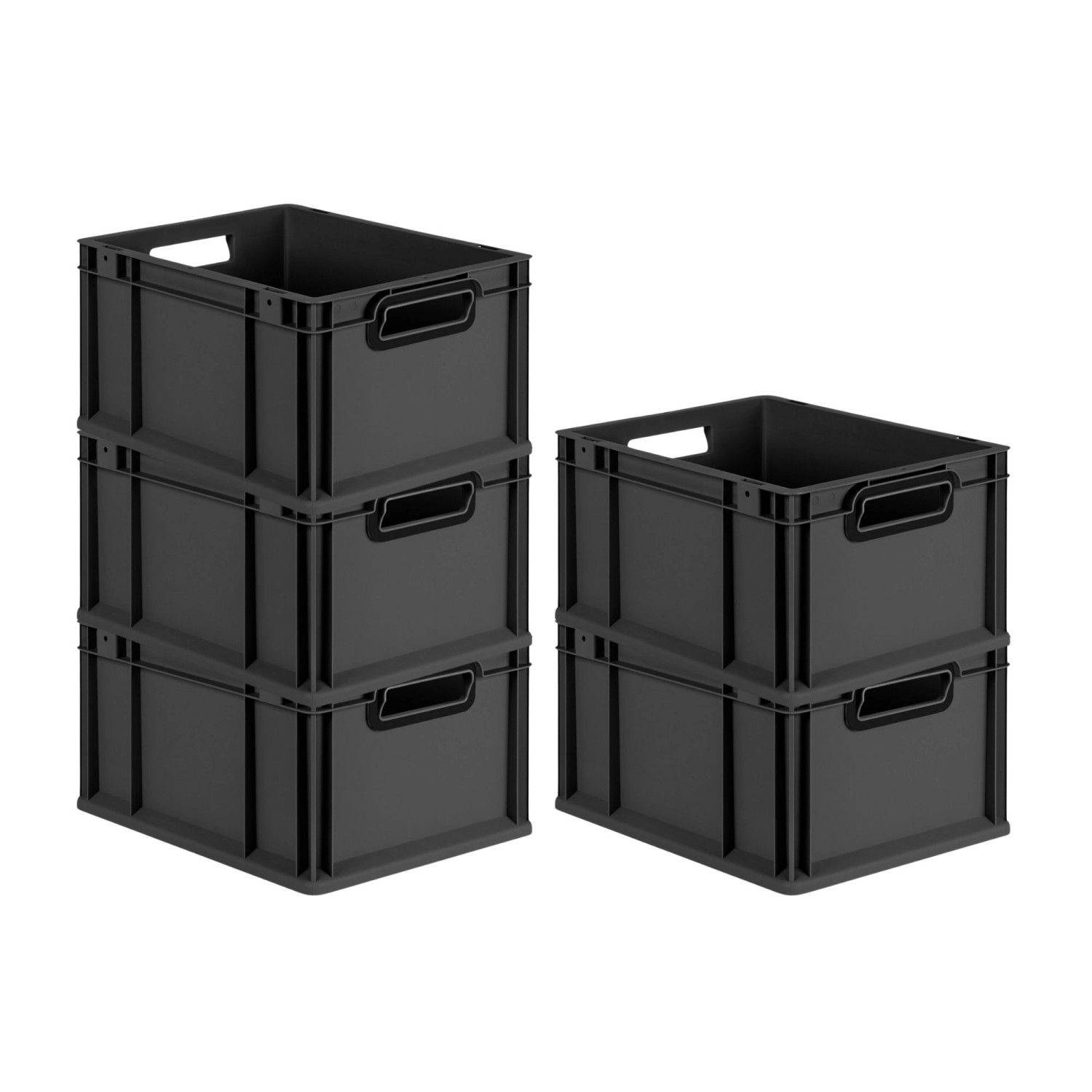 PROREGAL SparSet 5x Eurobox Nextgen Color HxBxT 22x30x40cm 20 Liter Griffe günstig online kaufen