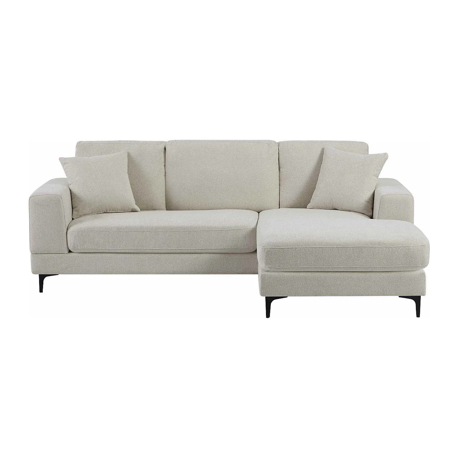 Vente-unique Sofa Ohne Schlafmöglichkeit Jamolo Beige 227 cm