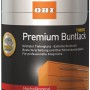 Dose OBI Premium Buntlack Tribrid Altweiß hochglänzend, geeignet für Holz, Metall und PVC.