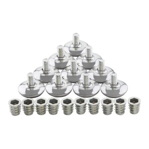 SOTECH 10er Set Verstellfüße MOBILIA Ø29 mm M8x15 inkl. Einschraubmuffen