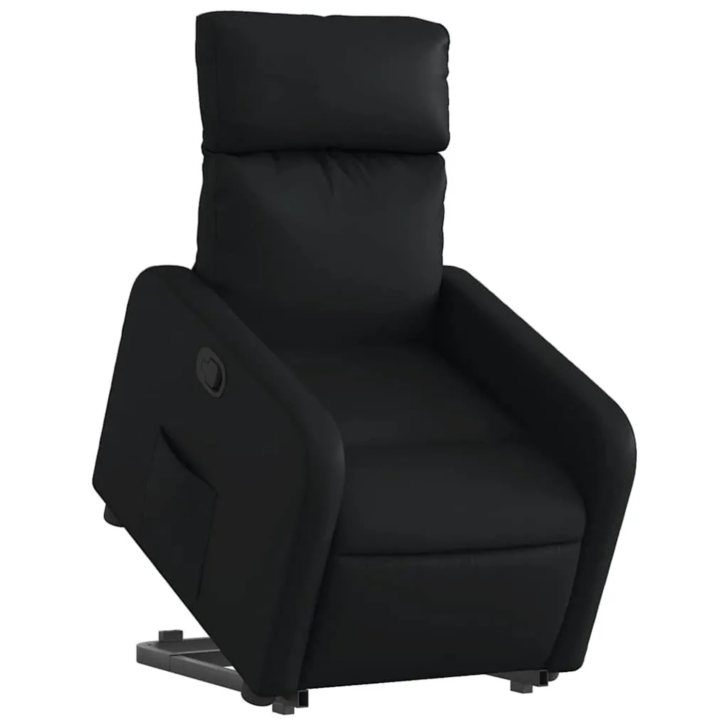 vidaXL Relaxsessel mit Aufstehhilfe Schwarz Kunstleder 3206749 günstig online kaufen