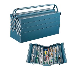 Wiltec Werkzeugkiste 530X200X250Mm 7 Fächer Werkzeugkasten Werkzeugbox Werkzeug