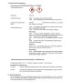 Sicherheitsdatenblatt: Gefahrenhinweise und Sicherheitsvorkehrungen für chemische Produkte.