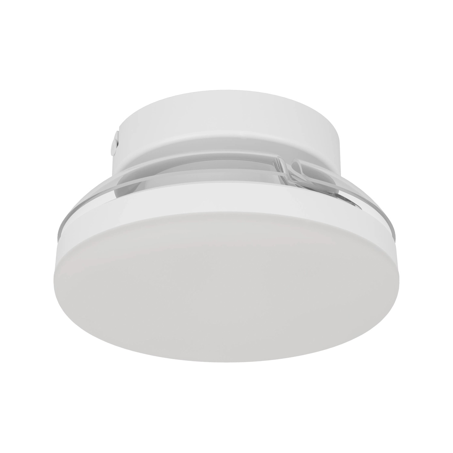Eglo LED-Deckenventilator Hovley Ø 41 cm x 12 cm Weiß