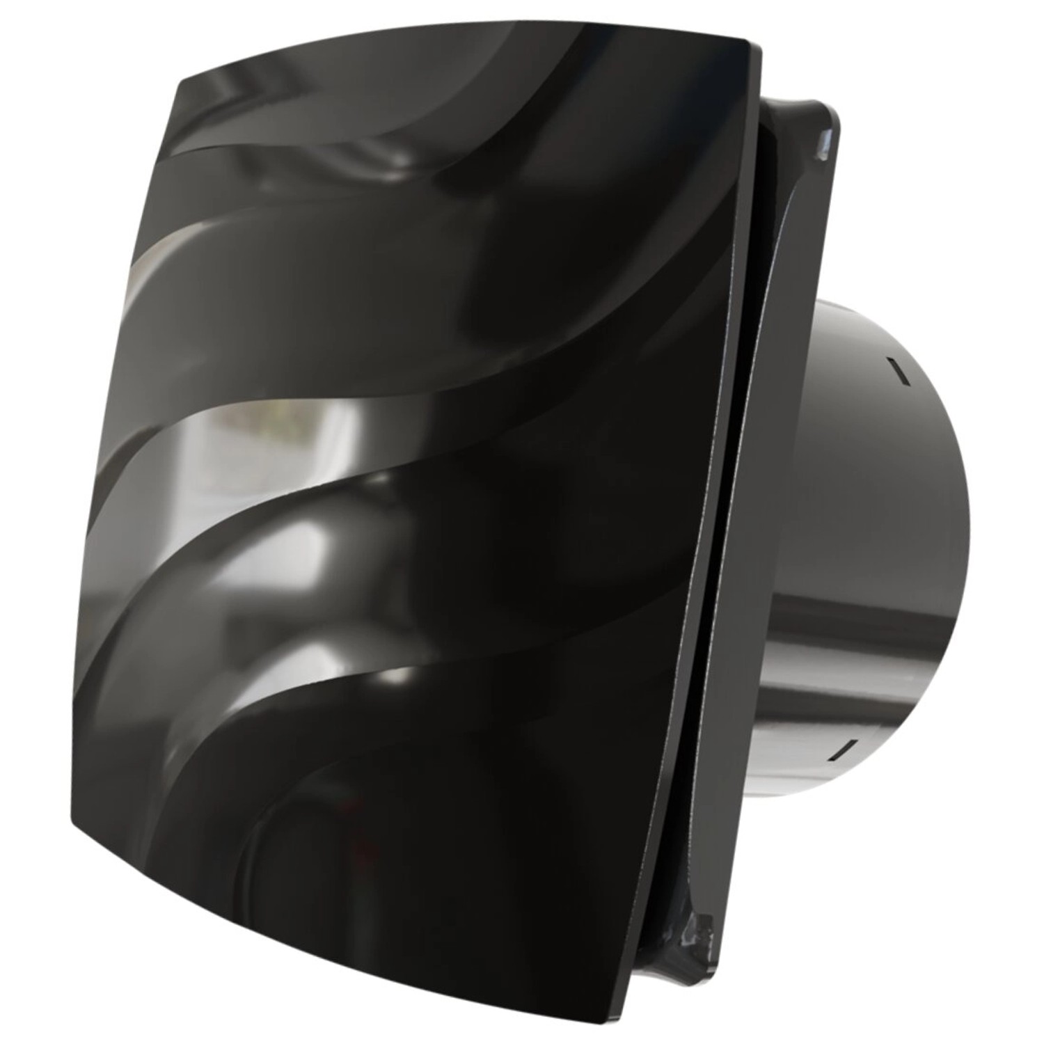 VLANO Badlüfter ALTO 120 Black mit Quick-Fix Montagesystem günstig online kaufen