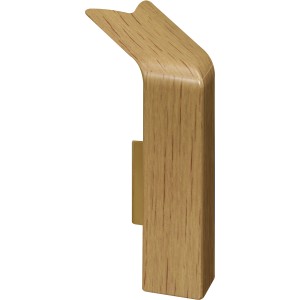 System 11 Außenecke in Eiche für Laminat & Parkett, Detailansicht.