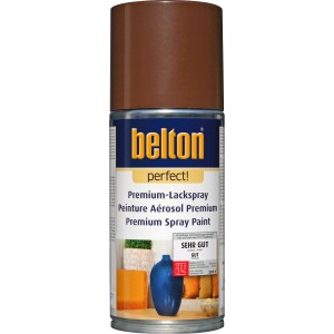 Belton Perfect Premium-Lackspray Dunkelbraun, seidenmatt, 150ml Dose.