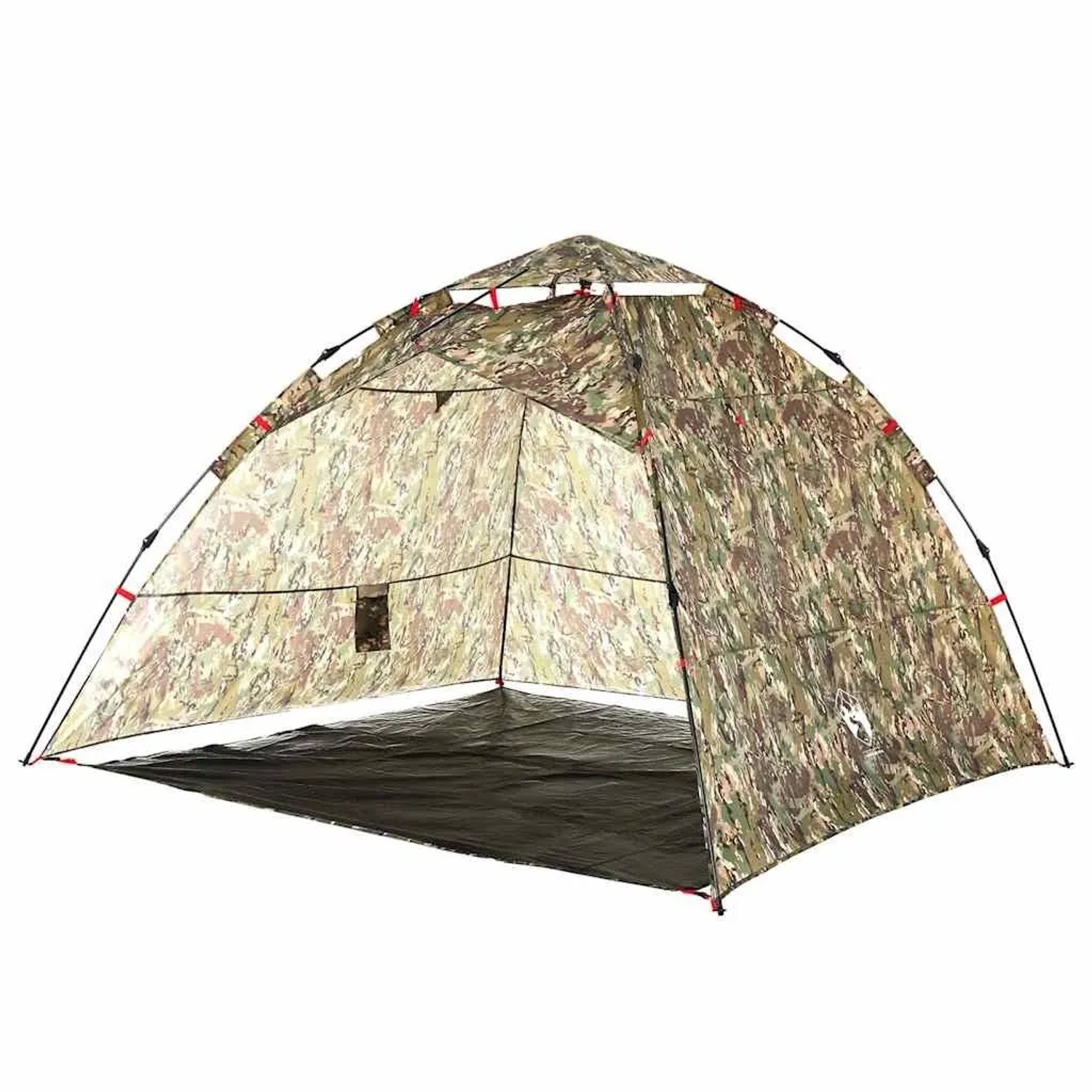 vidaXL Angelzelt 4 Personen Tarnmuster Quick Release 4005325