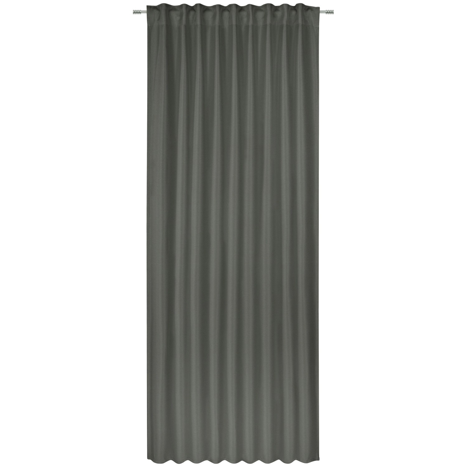 Premium Living Verdunkelungsvorhang Roman in Anthrazit ca. 135x255cm