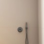 Ideal Standard Brausehalter Idealrain Atelier, Magnetic Grey, runde Halterung für Handbrause.