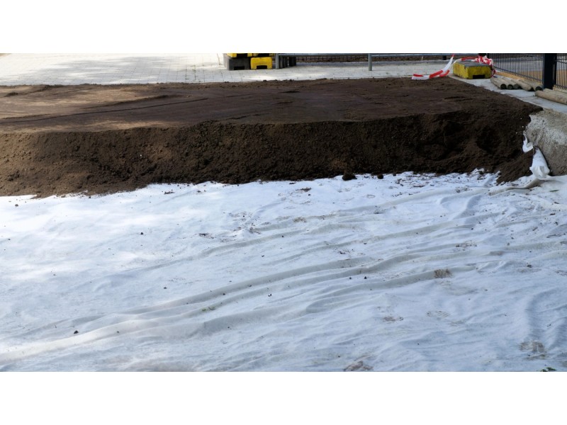 Geotextilvlies Drainagevlies – 200 G/m², Breite 2 M, Wasserdurchlässig, Als Meterware Bestellbar