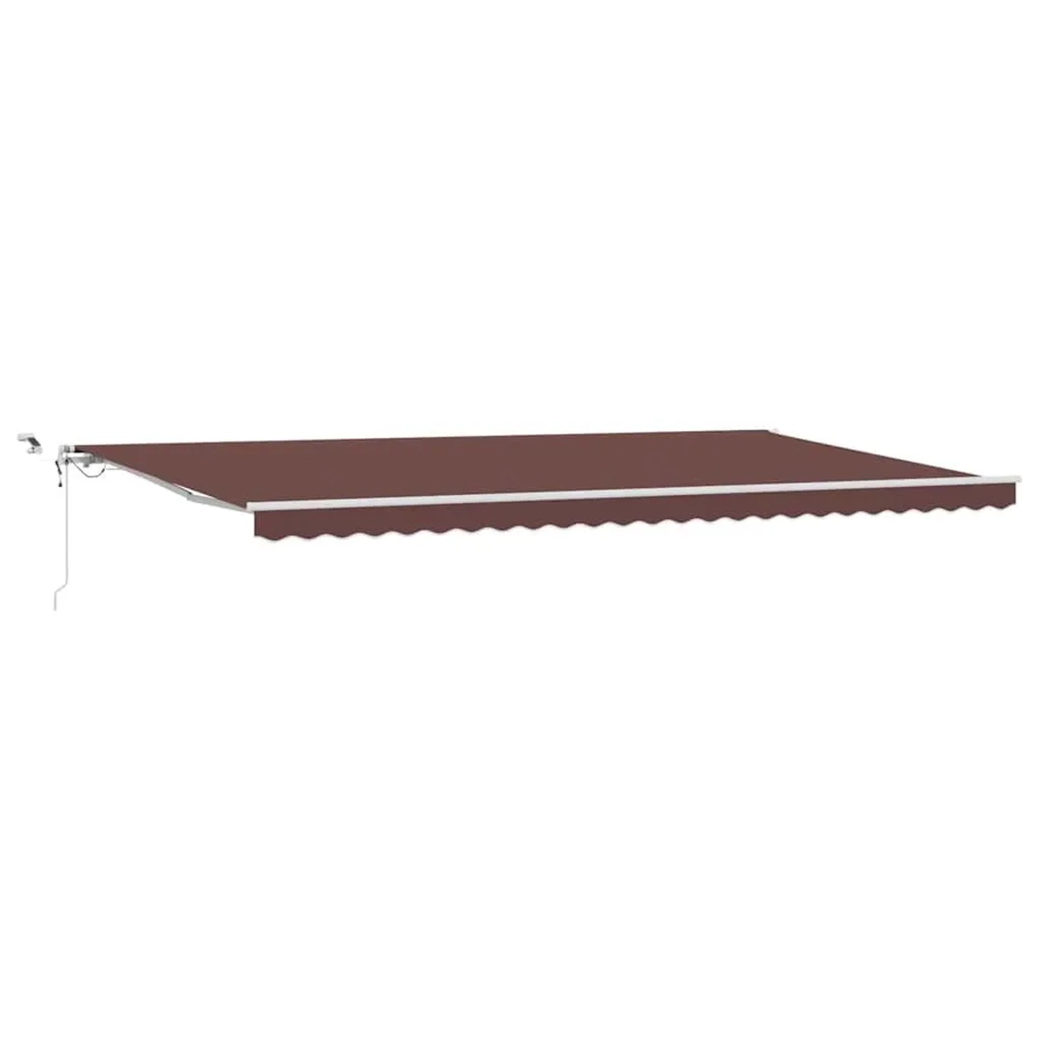 vidaXL Markise Automatisch mit LED Braun 600x300 cm 3215386